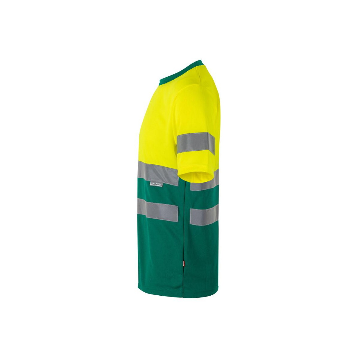 Koszulki z logo – vl brahma. dwukolorowa koszulka techniczna w kształcie ptasiego oka (140 g/m²) z poliestru (100%) 36093_209-c VL BRAHMA. Dwukolorowa koszulka techniczna w kształcie ptasiego oka (140 g/m²) z poliestru (100%) 36093_209-c