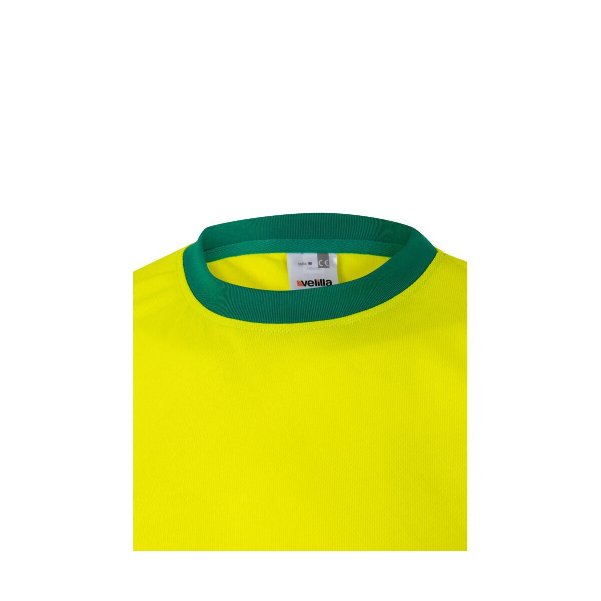 Koszulki z logo – vl brahma. dwukolorowa koszulka techniczna w kształcie ptasiego oka (140 g/m²) z poliestru (100%) 36093_209-e VL BRAHMA. Dwukolorowa koszulka techniczna w kształcie ptasiego oka (140 g/m²) z poliestru (100%) 36093_209-e