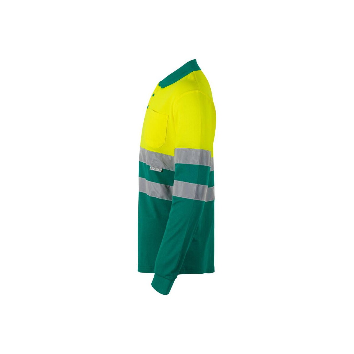 Koszulki z logo – vl pluto large. dwukolorowa koszulka polo pikowana (150 g/m²) z długim rękawem, z bawełny (55%) i poliestru (45%) 36140_209-c VL PLUTO LARGE. Dwukolorowa koszulka polo pikowana (150 g/m²) z długim rękawem, z bawełny (55%) i poliestru (45%) 36140_209-c