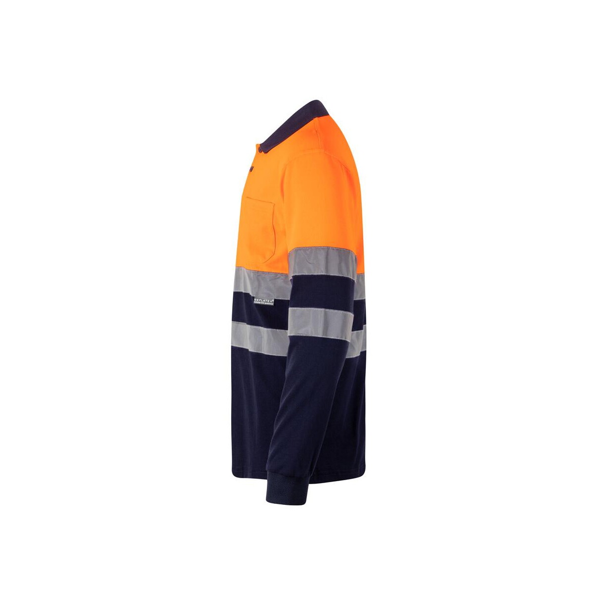 Koszulki z logo – vl pluto large. dwukolorowa koszulka polo pikowana (150 g/m²) z długim rękawem, z bawełny (55%) i poliestru (45%) 36140_214-c VL PLUTO LARGE. Dwukolorowa koszulka polo pikowana (150 g/m²) z długim rękawem, z bawełny (55%) i poliestru (45%) 36140_214-c