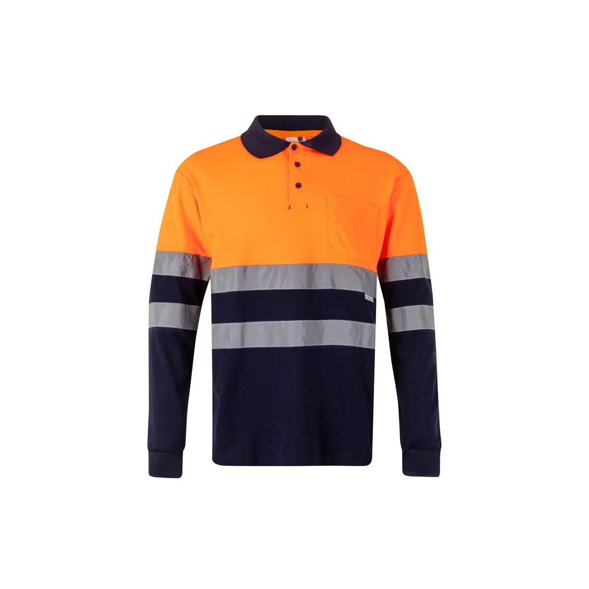 Koszulki z logo – vl pluto large. dwukolorowa koszulka polo pikowana (150 g/m²) z długim rękawem, z bawełny (55%) i poliestru (45%) 36140_214 VL PLUTO LARGE. Dwukolorowa koszulka polo pikowana (150 g/m²) z długim rękawem, z bawełny (55%) i poliestru (45%) 36140_214