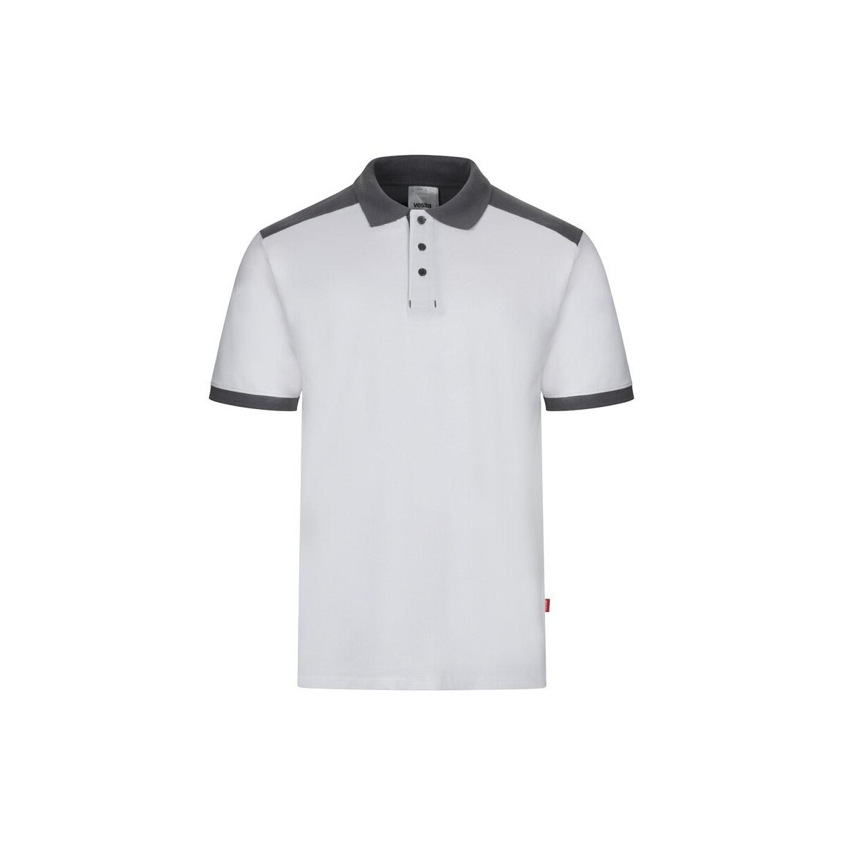 Koszulki z logo – vl veles. dwukolorowa koszulka polo piqué (180 g/m²), krótki rękaw, bawełna (60%) i poliester (40%) 36148_106 VL VELES. Dwukolorowa koszulka polo piqué (180 g/m²), krótki rękaw, bawełna (60%) i poliester (40%) 36148_106