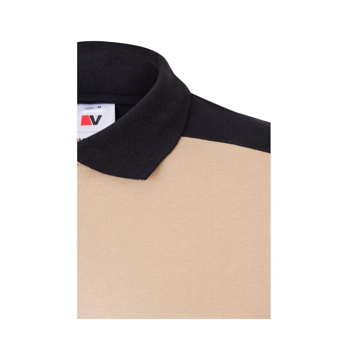 Koszulki z logo – vl veles. dwukolorowa koszulka polo piqué (180 g/m²), krótki rękaw, bawełna (60%) i poliester (40%) 36148_131-e VL VELES. Dwukolorowa koszulka polo piqué (180 g/m²), krótki rękaw, bawełna (60%) i poliester (40%) 36148_131-e