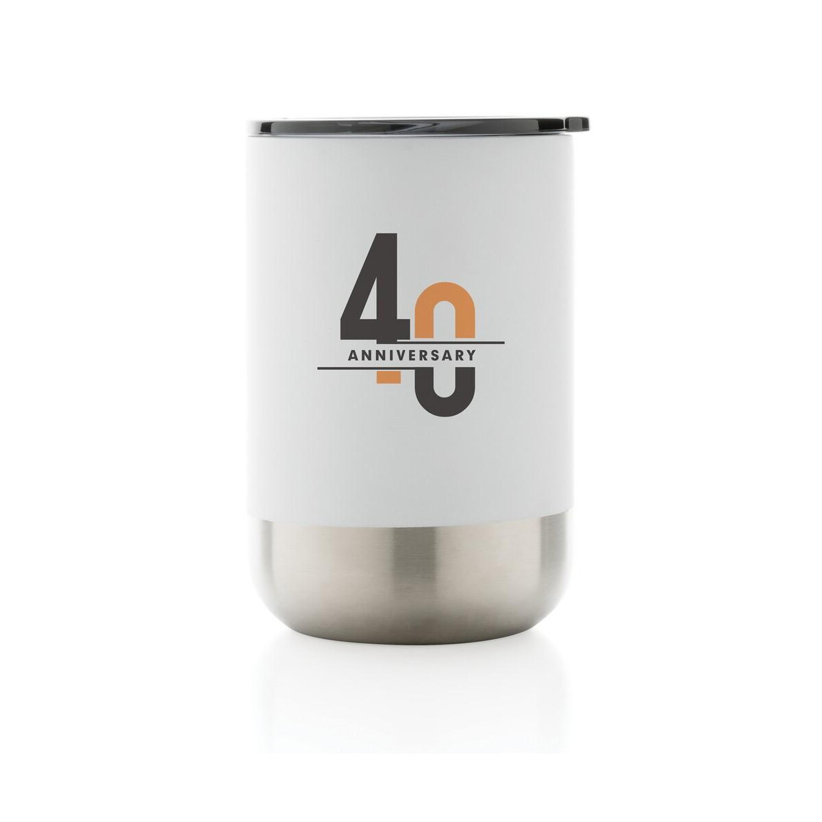 Kubki termiczne z logo – kubek termiczny 360 ml, stal nierdzewna z recyklingu P433.063__D_100 Kubek termiczny 360 ml, stal nierdzewna z recyklingu P433.063__D_100