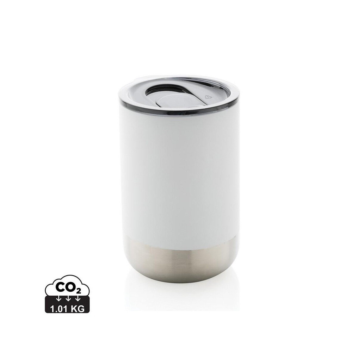 Kubki termiczne z logo – kubek termiczny 360 ml, stal nierdzewna z recyklingu P433.063__S_0 Kubek termiczny 360 ml, stal nierdzewna z recyklingu P433.063__S_0