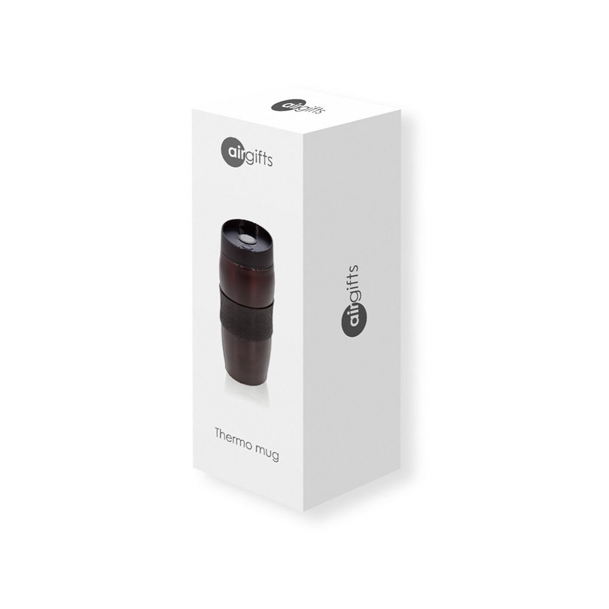 Kubki termiczne z logo – kubek termiczny 375 ml air gifts | jason V4995-12_POV01 Kubek termiczny 375 ml Air Gifts | Jason V4995-12_POV01