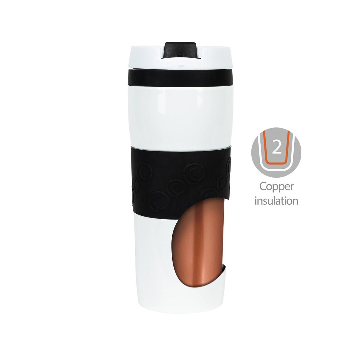 Kubki termiczne z logo – kubek termiczny 400 ml air gifts | thomas V0587_9 Kubek termiczny 400 ml Air Gifts | Thomas V0587_9