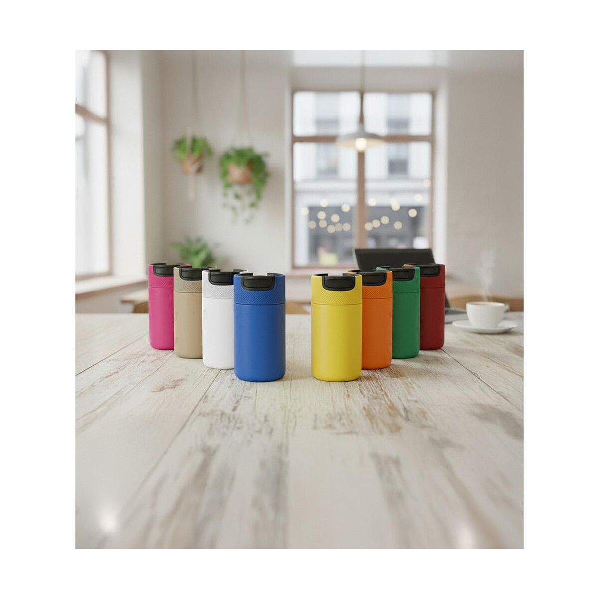 Kubki termiczne z logo – kubek termiczny 400 ml | raylee V1167_ATM01 Kubek termiczny 400 ml | Raylee V1167_ATM01