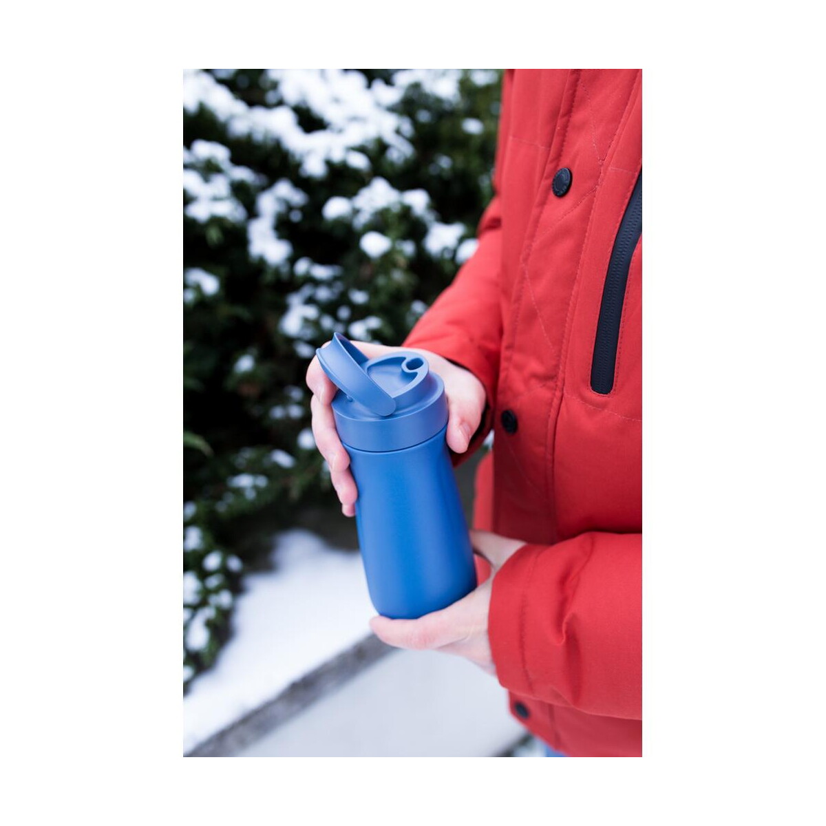 Kubki termiczne z logo – kubek termiczny 450 ml air gifts | zesha V1424_B Kubek termiczny 450 ml Air Gifts | Zesha V1424_B