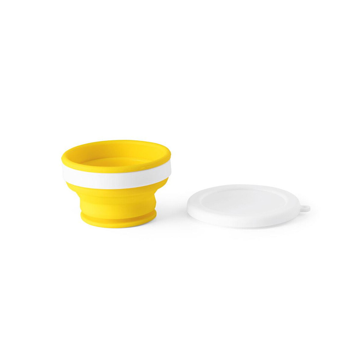 Kubki z logo – astrada. składany kubek podróżny 250 ml z silikonu i pp 94762_108-d ASTRADA. Składany kubek podróżny 250 ml z silikonu i PP 94762_108-d