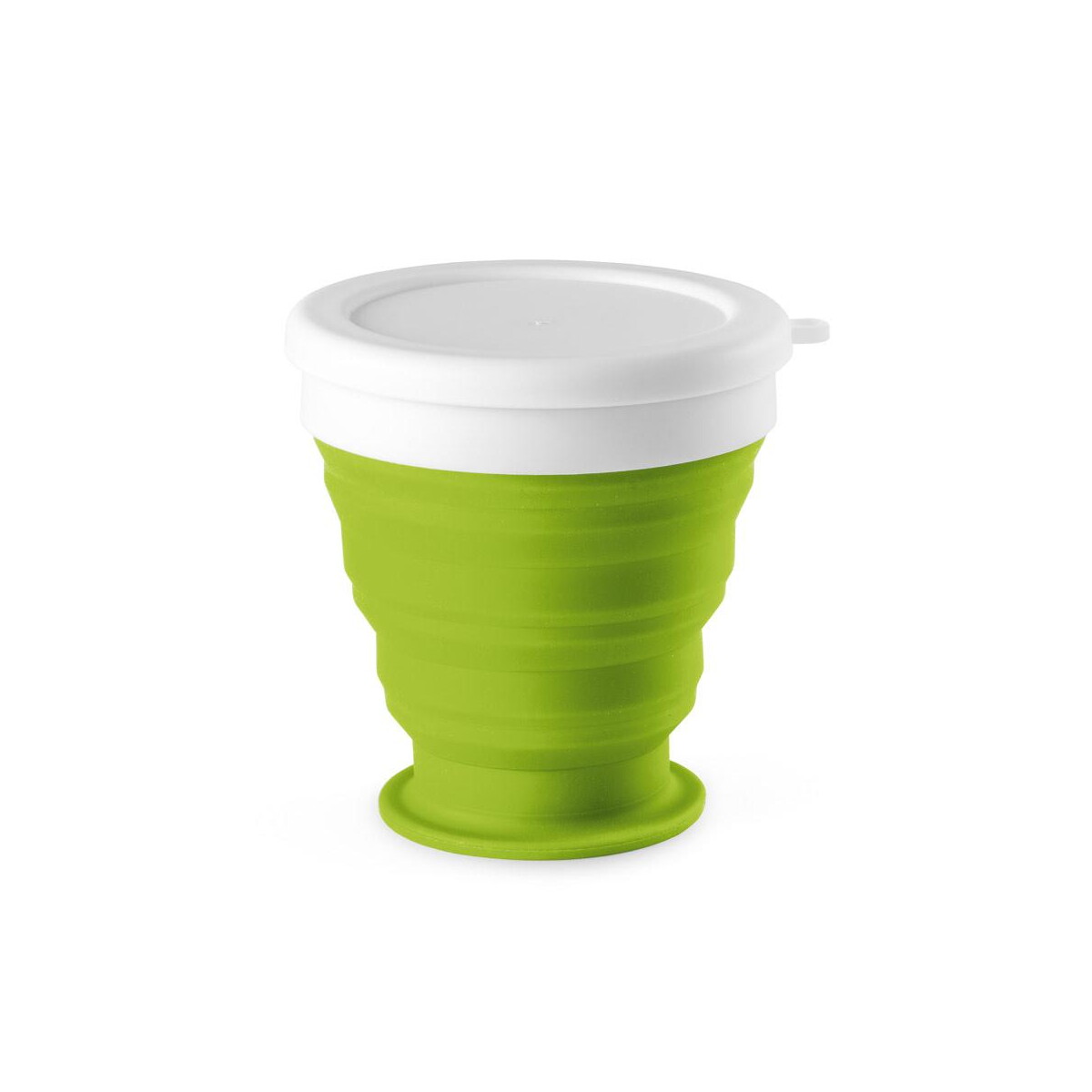 Kubki z logo – astrada. składany kubek podróżny 250 ml z silikonu i pp 94762_119 ASTRADA. Składany kubek podróżny 250 ml z silikonu i PP 94762_119