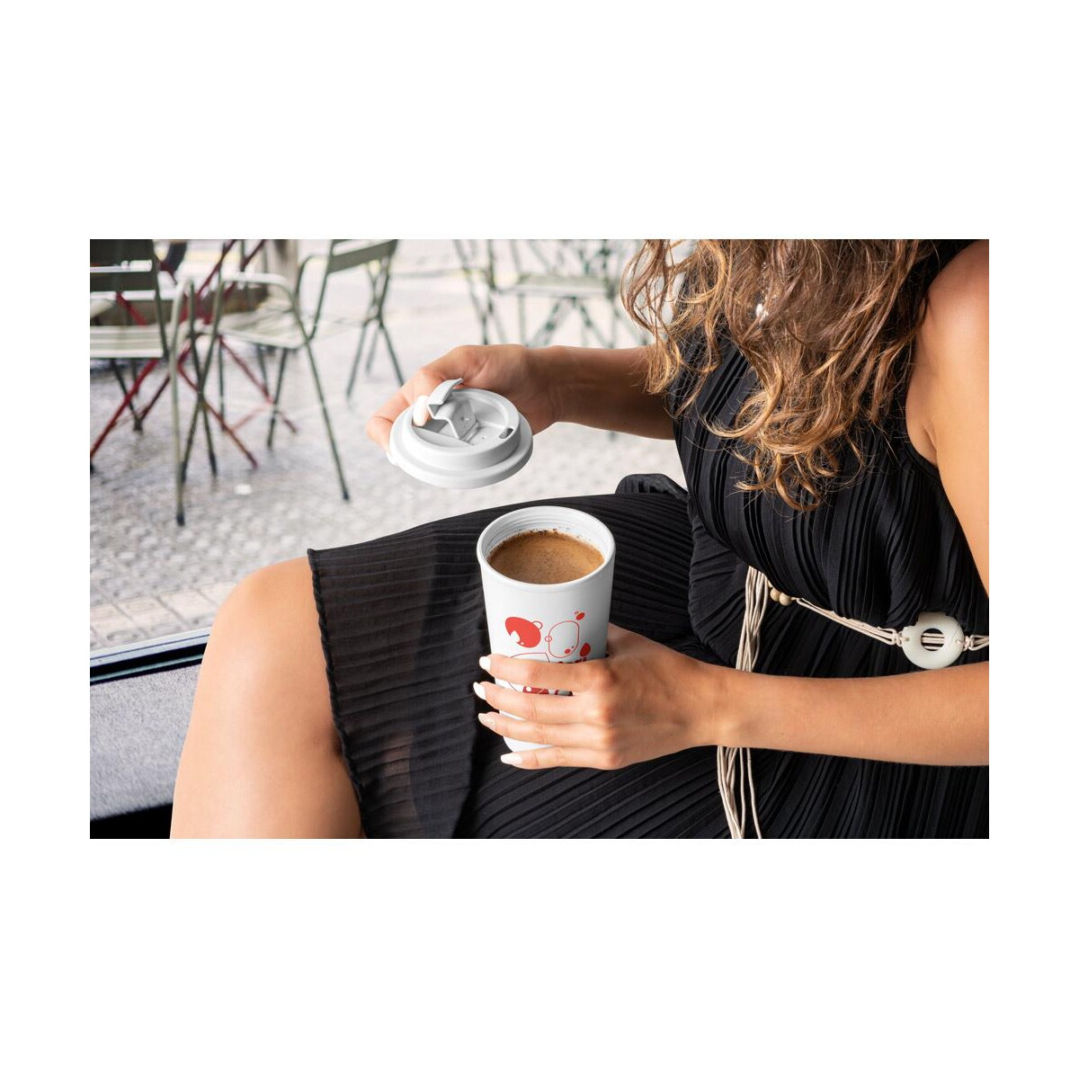 Kubki z logo – cuppari. kubek podróżny 100% pp 94041_amb CUPPARI. Kubek podróżny 100% PP 94041_amb