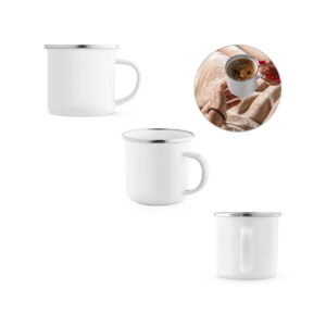 GOTZE SUB. Kubek emaliowany przeznaczony do znakowania metodą sublimacji 350 mL 94319_set