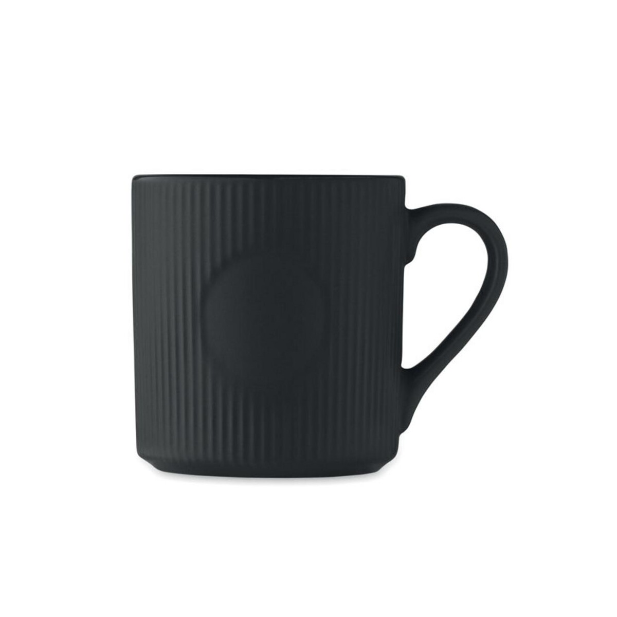Kubki z logo – kubek ceramiczny w prążki 340 m ribmug mo2397-03-top Kubek ceramiczny w prążki 340 m RIBMUG mo2397-03-top
