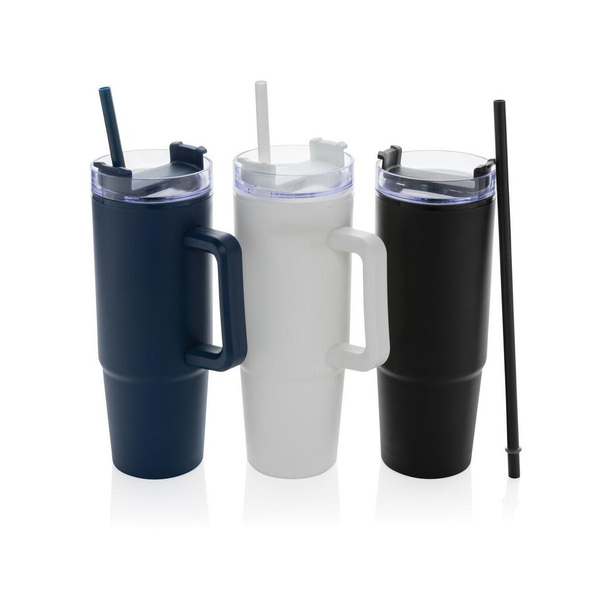 Kubki z logo – kubek podróżny 900 ml tana, plastik z recyklingu P437.103__G_300 Kubek podróżny 900 ml Tana, plastik z recyklingu P437.103__G_300