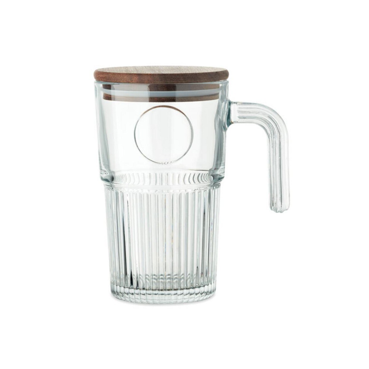 Kubki z logo – kubek szklany 450ml vitrio jar mo2751-22 Kubek szklany 450ml VITRIO JAR mo2751-22
