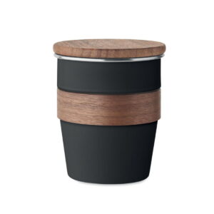 Kubek z pojedynczą ścianką 350 WALNUT mo2322-03
