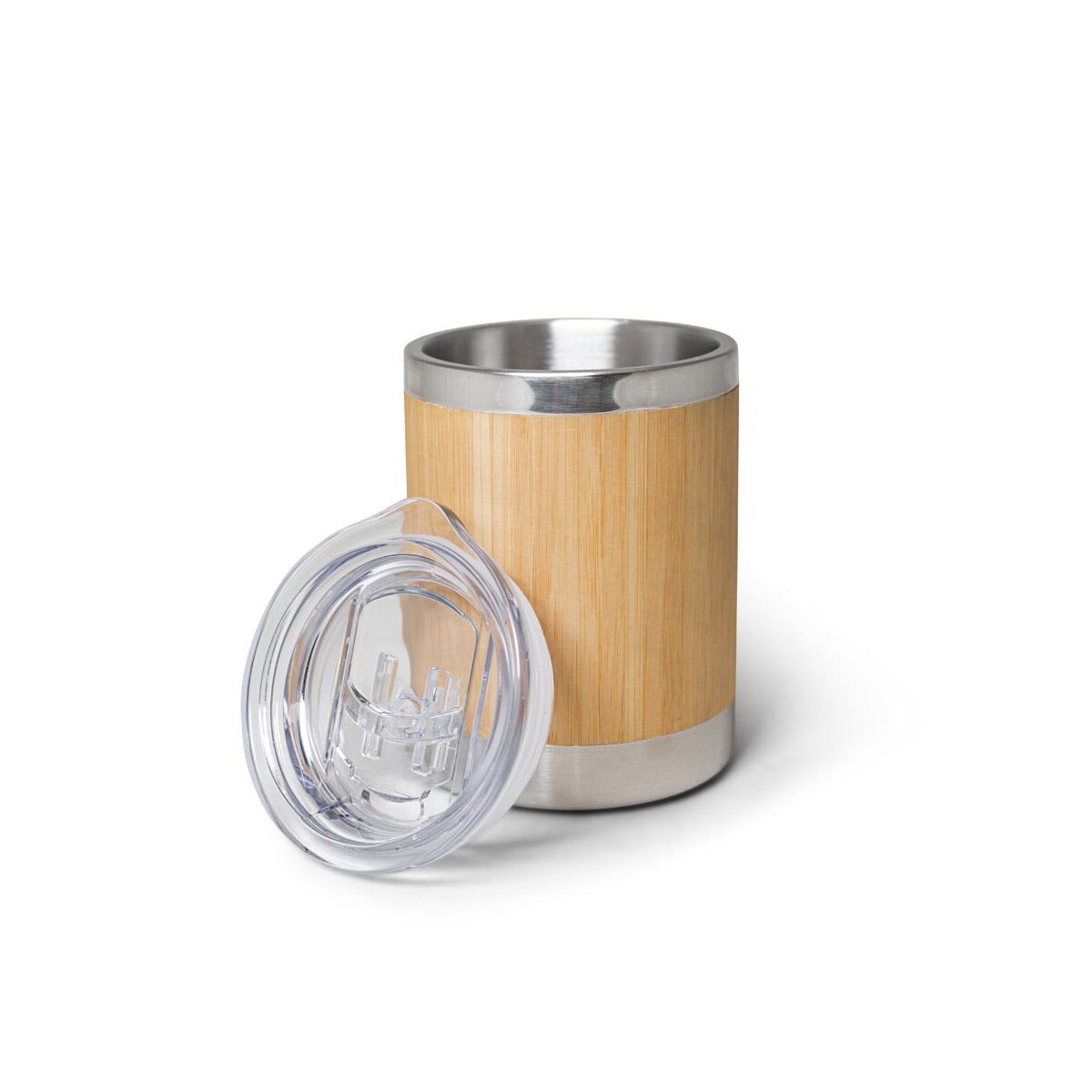 Kubki z logo – lycka. kubek z bambusa i stali nierdzewnej 350 ml 94761_160-d LYCKA. Kubek z bambusa i stali nierdzewnej 350 ml 94761_160-d
