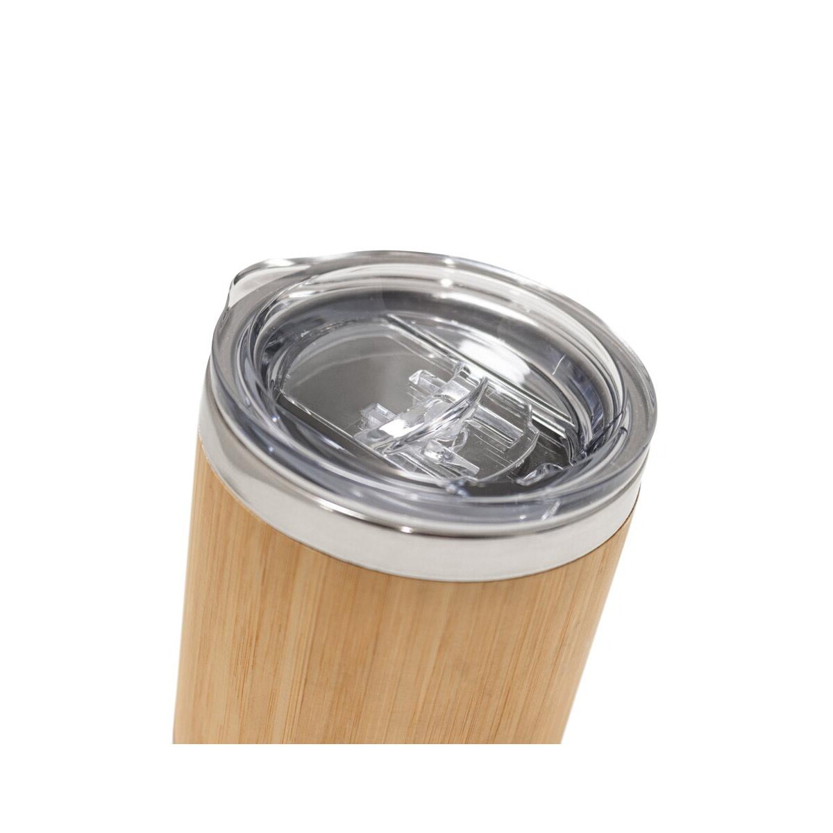 Kubki z logo – lycka. kubek z bambusa i stali nierdzewnej 350 ml 94761_160-e LYCKA. Kubek z bambusa i stali nierdzewnej 350 ml 94761_160-e