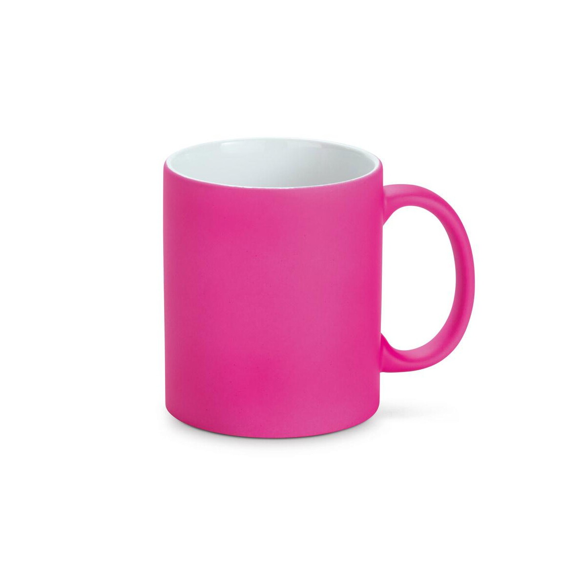 Kubki z logo – lynch. kubek ceramiczny 350 ml z neonowym wykończeniem 93886_102 LYNCH. Kubek ceramiczny 350 ml z neonowym wykończeniem 93886_102