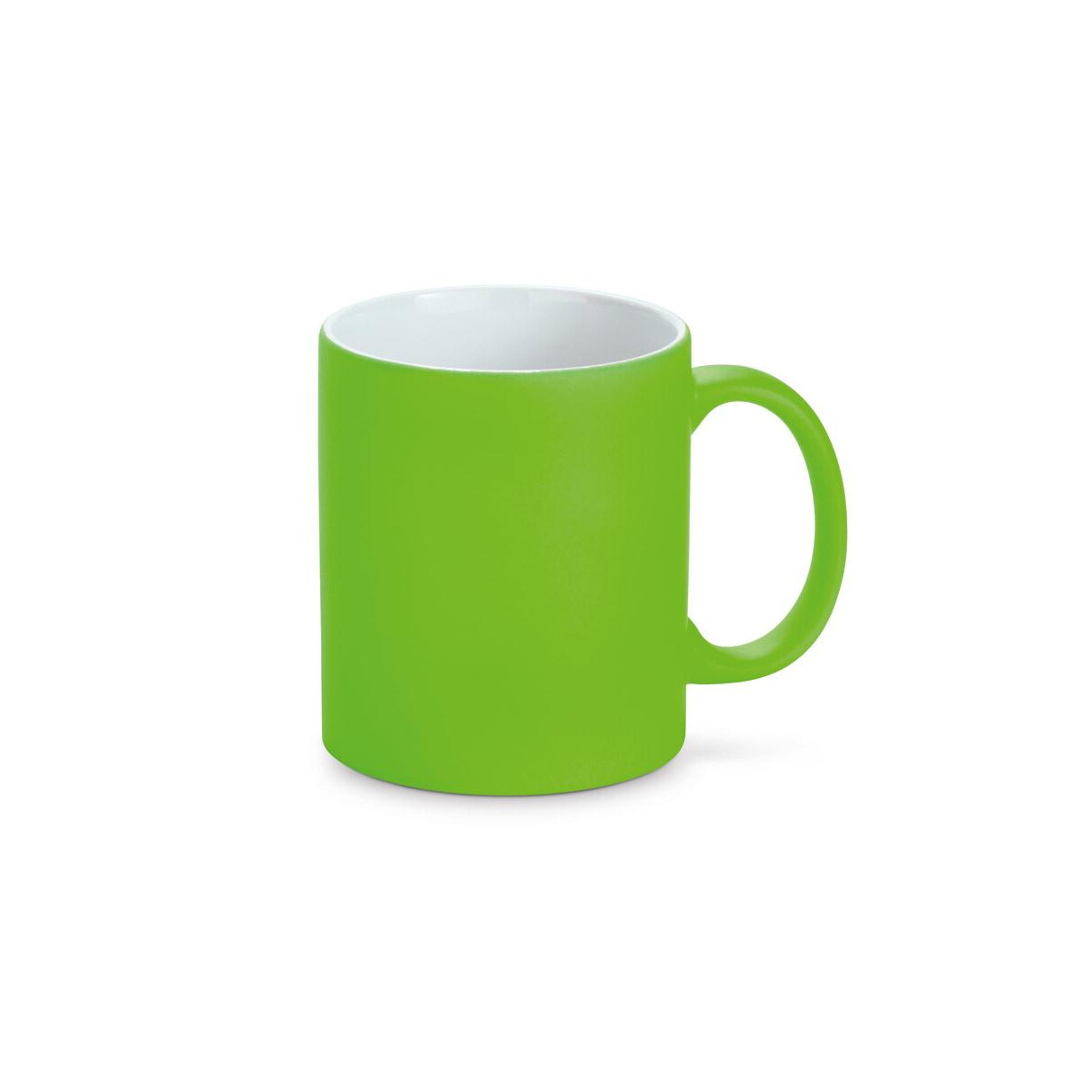 Kubki z logo – lynch. kubek ceramiczny 350 ml z neonowym wykończeniem 93886_119 LYNCH. Kubek ceramiczny 350 ml z neonowym wykończeniem 93886_119