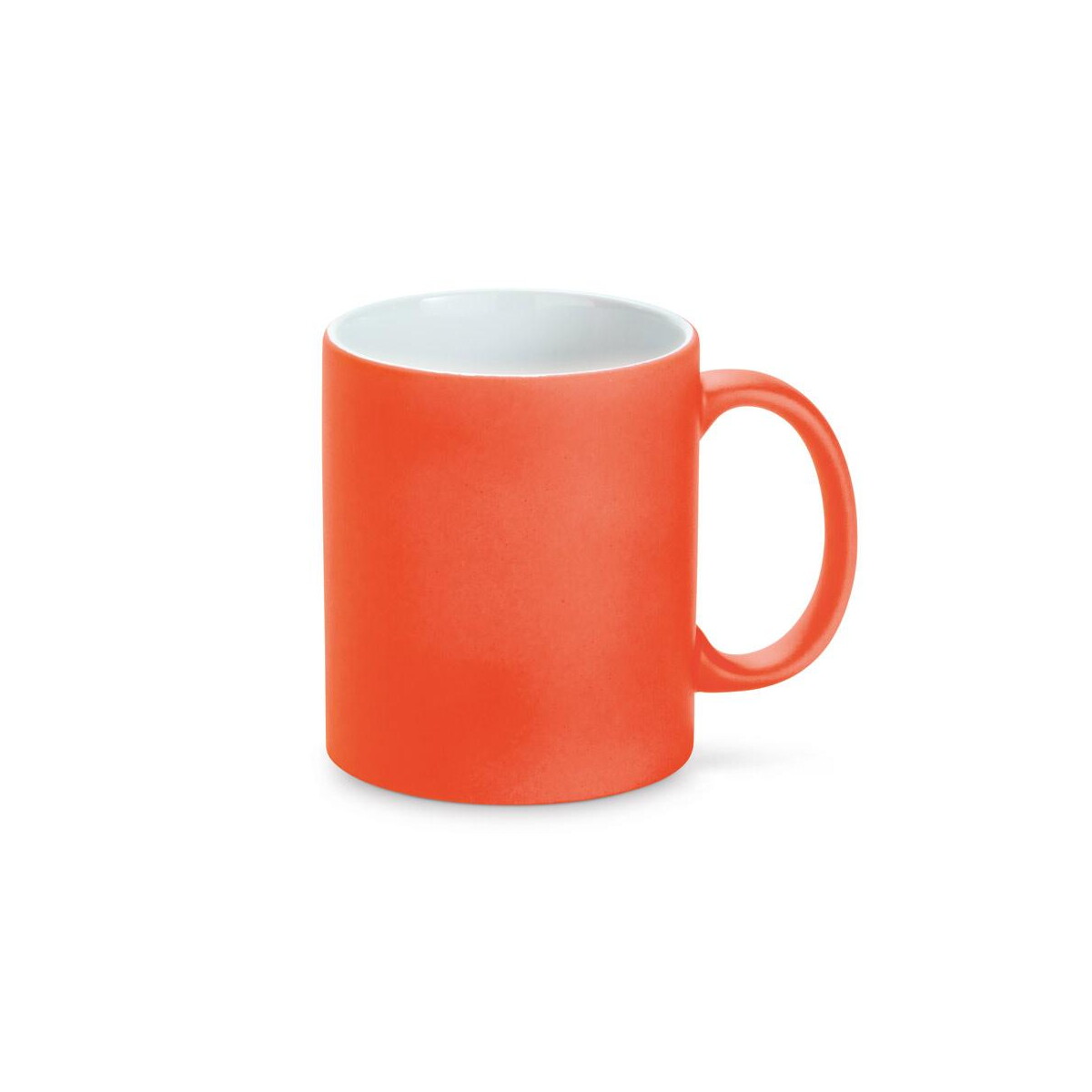 Kubki z logo – lynch. kubek ceramiczny 350 ml z neonowym wykończeniem 93886_128 LYNCH. Kubek ceramiczny 350 ml z neonowym wykończeniem 93886_128