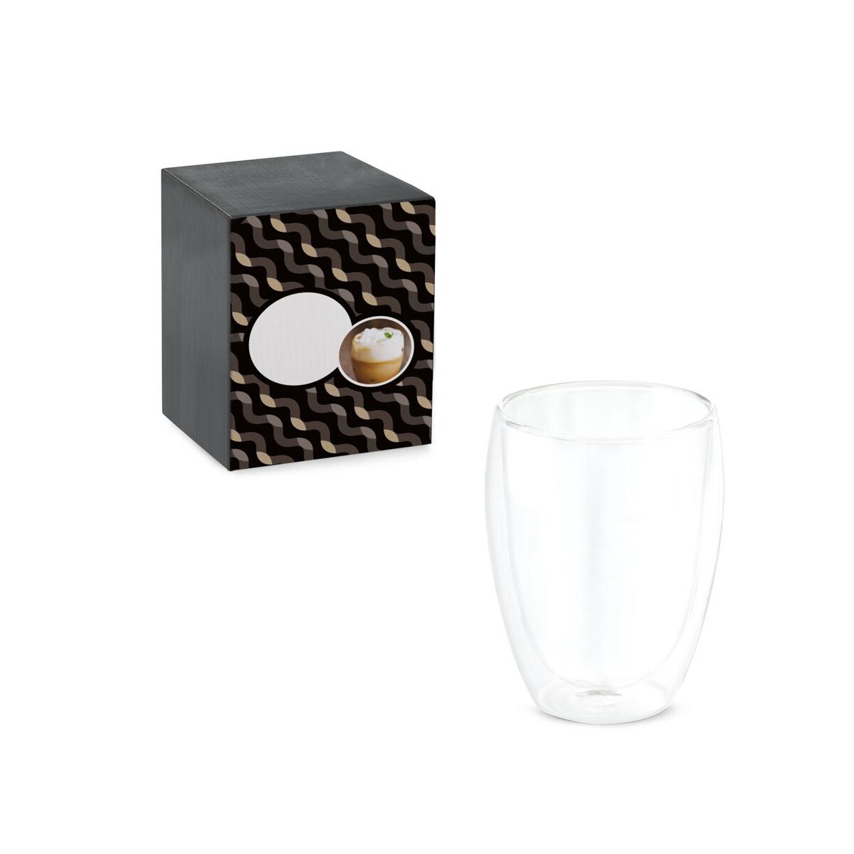 Kubki z logo – machiato cup. kubek ze szkła borokrzemowego 350 ml 94280_set MACHIATO CUP. Kubek ze szkła borokrzemowego 350 ml 94280_set