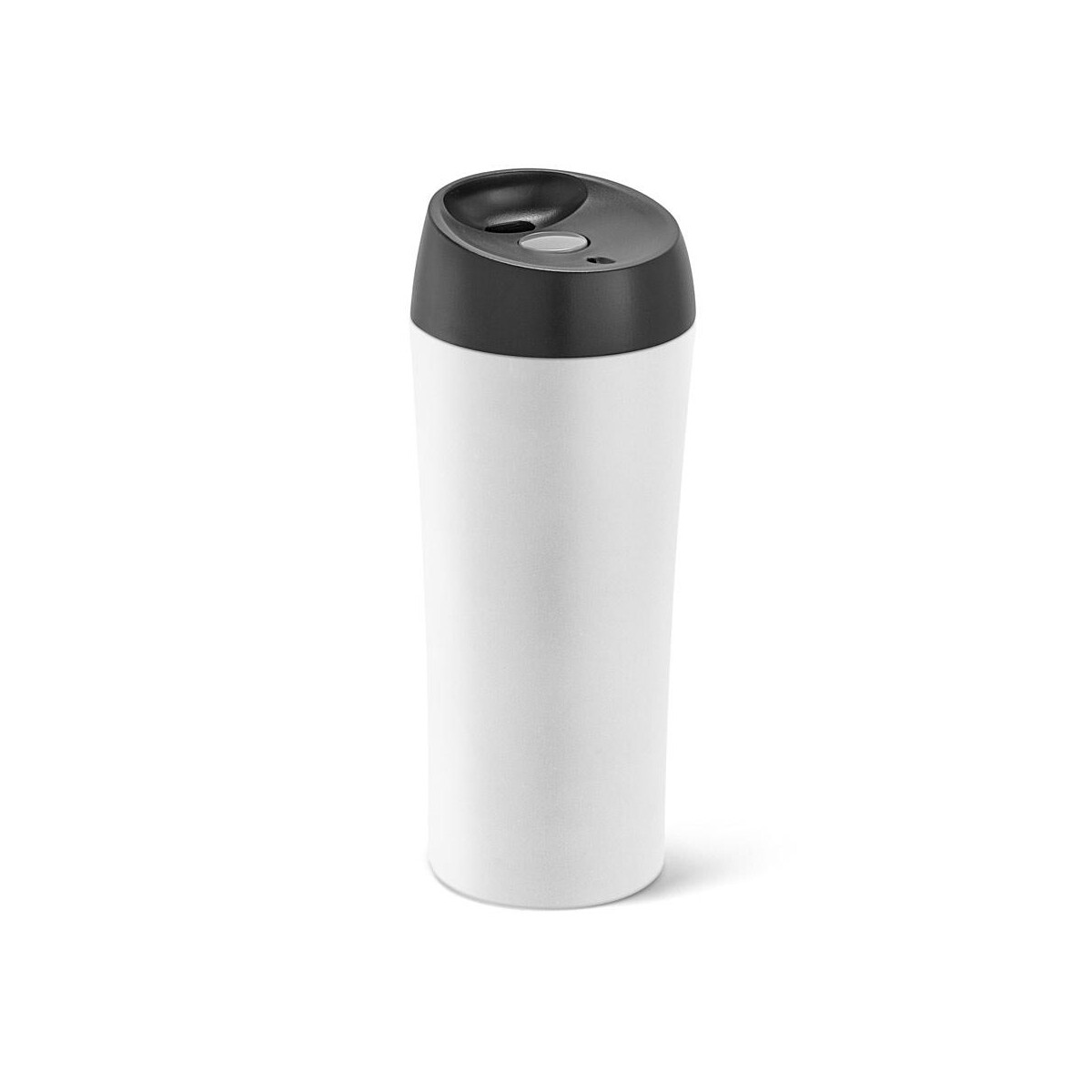 Kubki z logo – monarda. kubek podróżny 470 ml ze stali nierdzewnej i pp 94681_106 MONARDA. Kubek podróżny 470 ml ze stali nierdzewnej i PP 94681_106