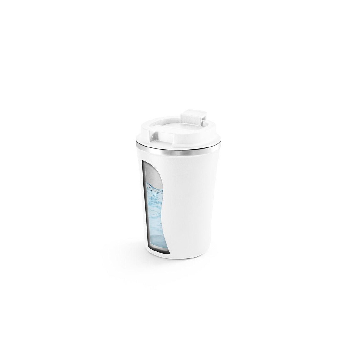 Kubki z logo – phelps. kubek podróżny 470 ml ze stali nierdzewnej i pp 94772_106-d PHELPS. Kubek podróżny 470 ml ze stali nierdzewnej i PP 94772_106-d