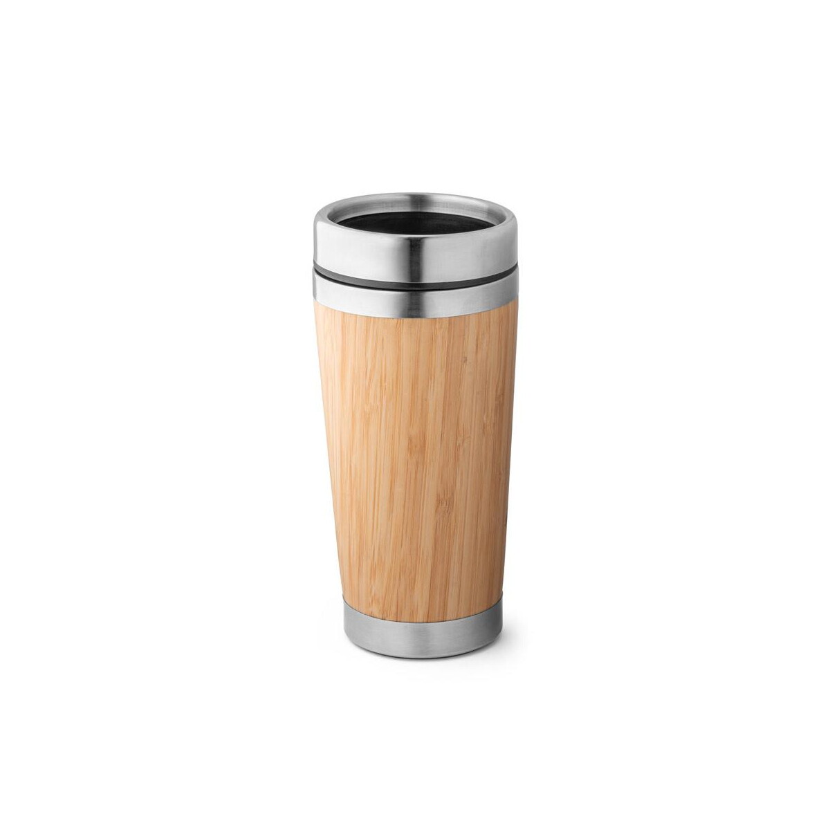 Kubki z logo – pietro. kubek podróżny z bambusa i stali nierdzewnej 500 ml 94241_160 PIETRO. Kubek podróżny z bambusa i stali nierdzewnej 500 ml 94241_160