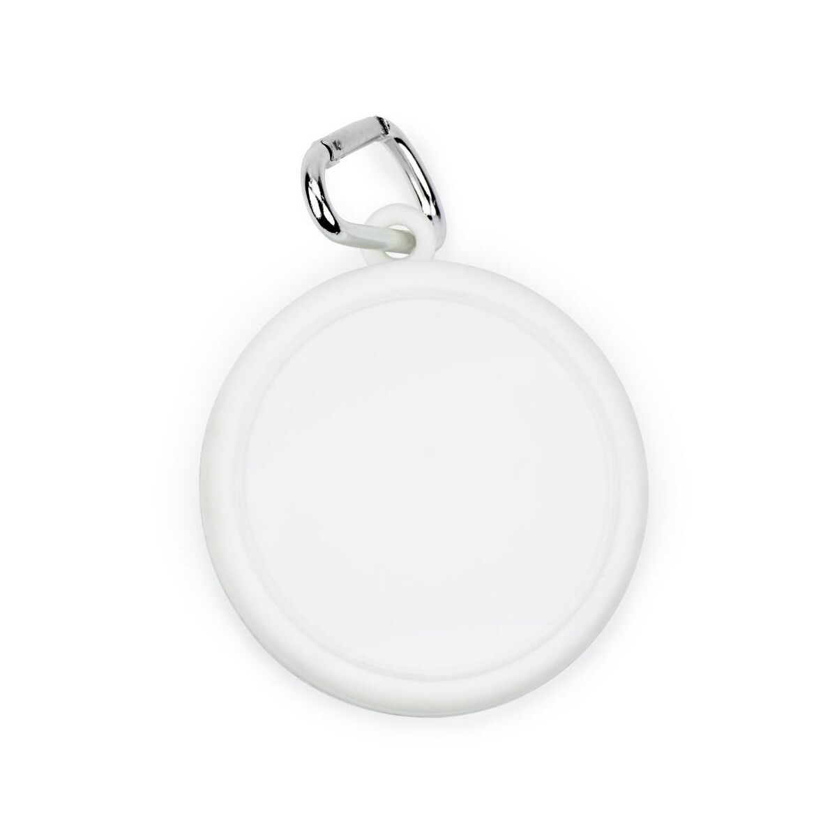 Kubki z logo – składany kubek podróżny 220 ml z karabińczykiem V7618-02_ITP01 Składany kubek podróżny 220 ml z karabińczykiem V7618-02_ITP01
