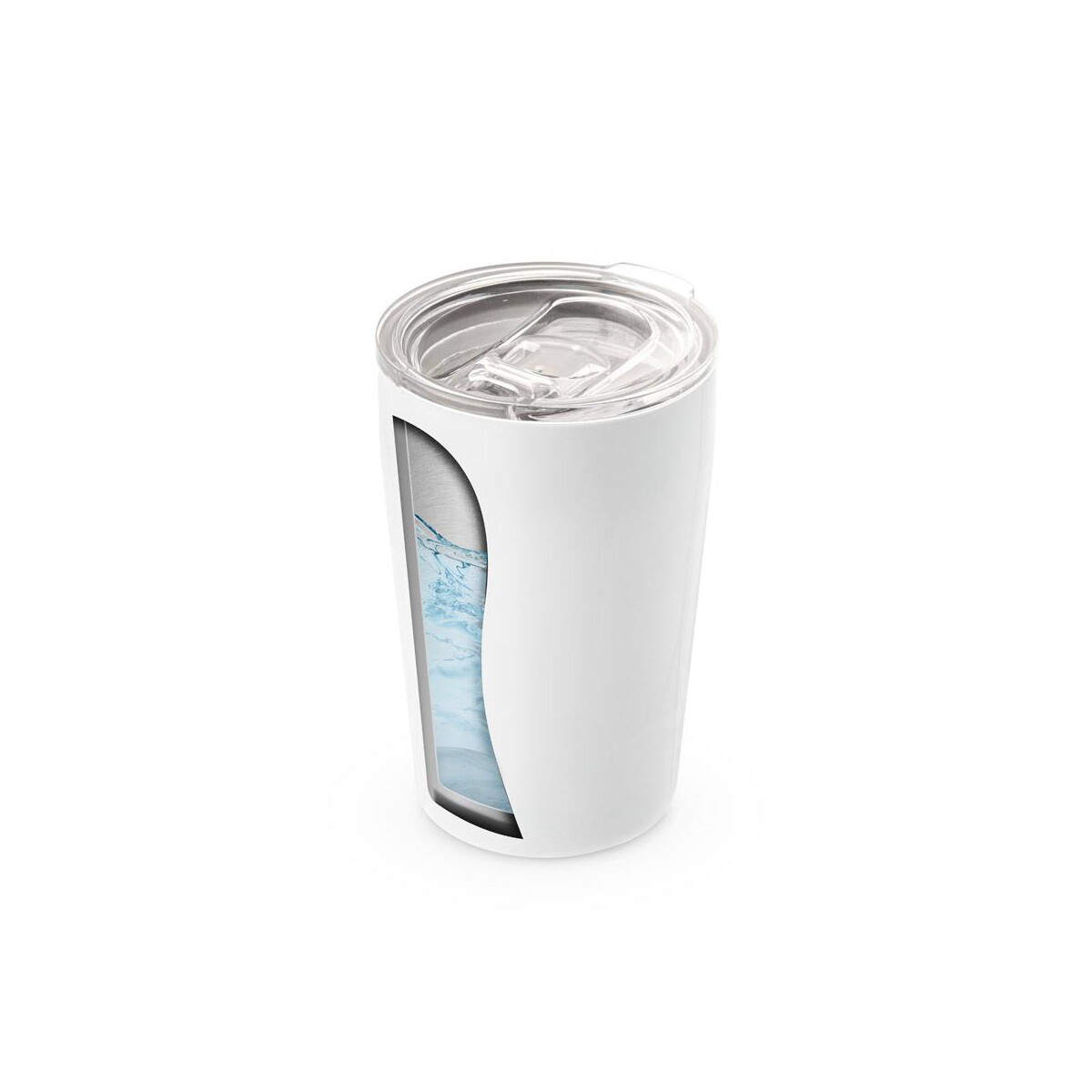 Kubki z logo – slider. kubek podróżny ze stali nierdzewnej 380 ml 94242_106-f SLIDER. Kubek podróżny ze stali nierdzewnej 380 ml 94242_106-f