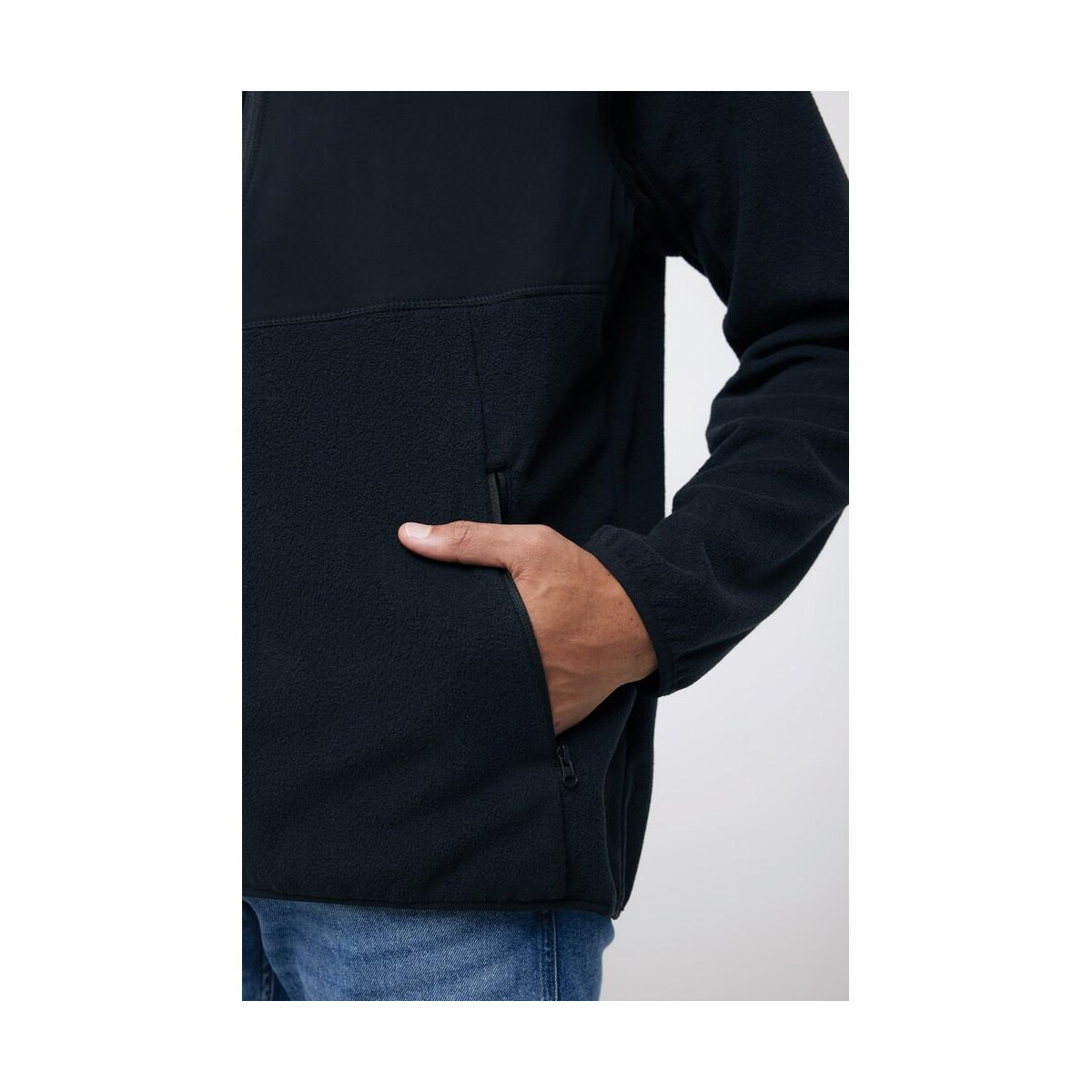 Kurtki z logo – kurtka z mikropolaru iqoniq talung, poliester z recyklingu T9603.001.4XL__B_13 Kurtka z mikropolaru Iqoniq Talung, poliester z recyklingu T9603.001.4XL__B_13
