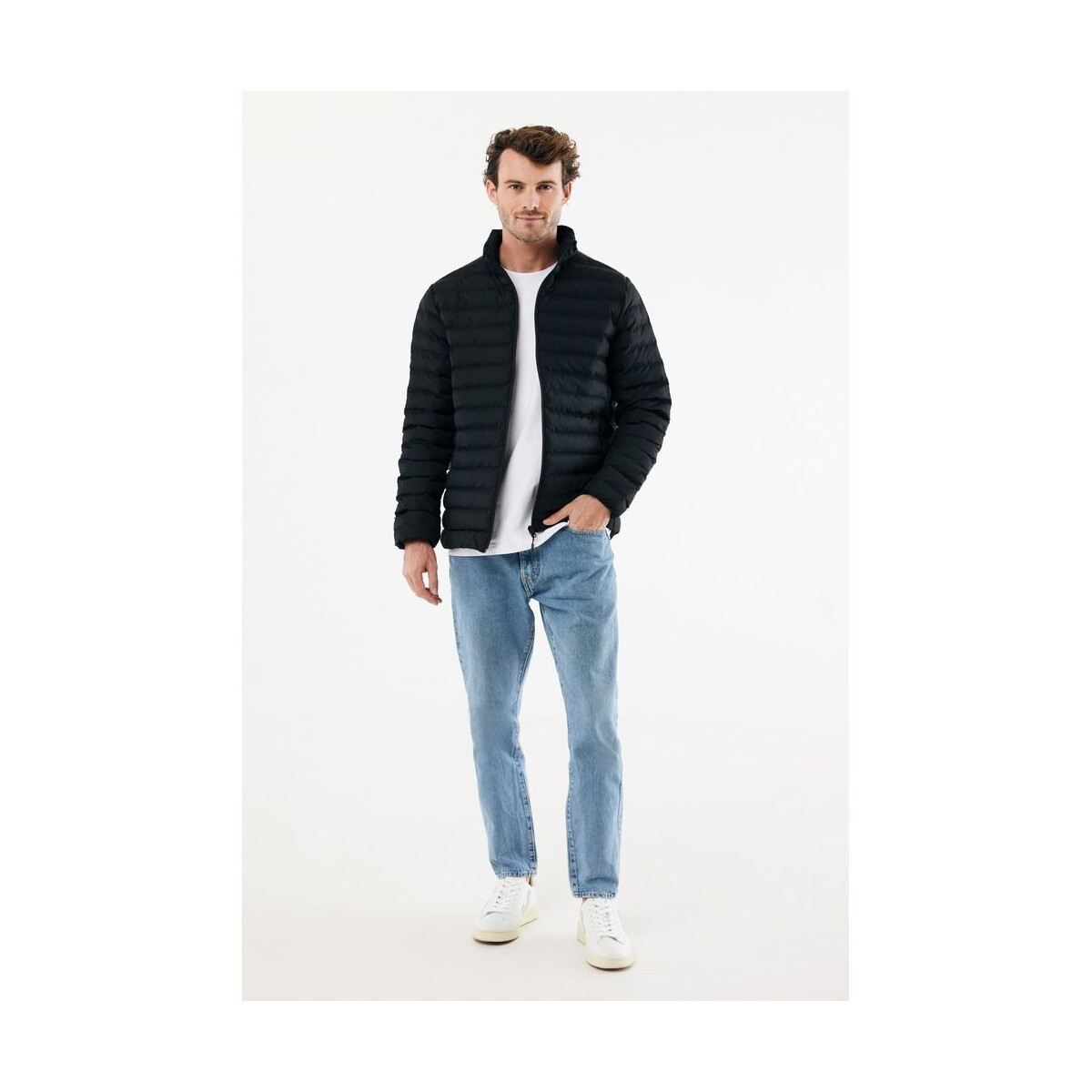 Kurtki z logo – męska kurtka iqoniq maiko T1703.001__F_250 Męska kurtka Iqoniq Maiko T1703.001__F_250