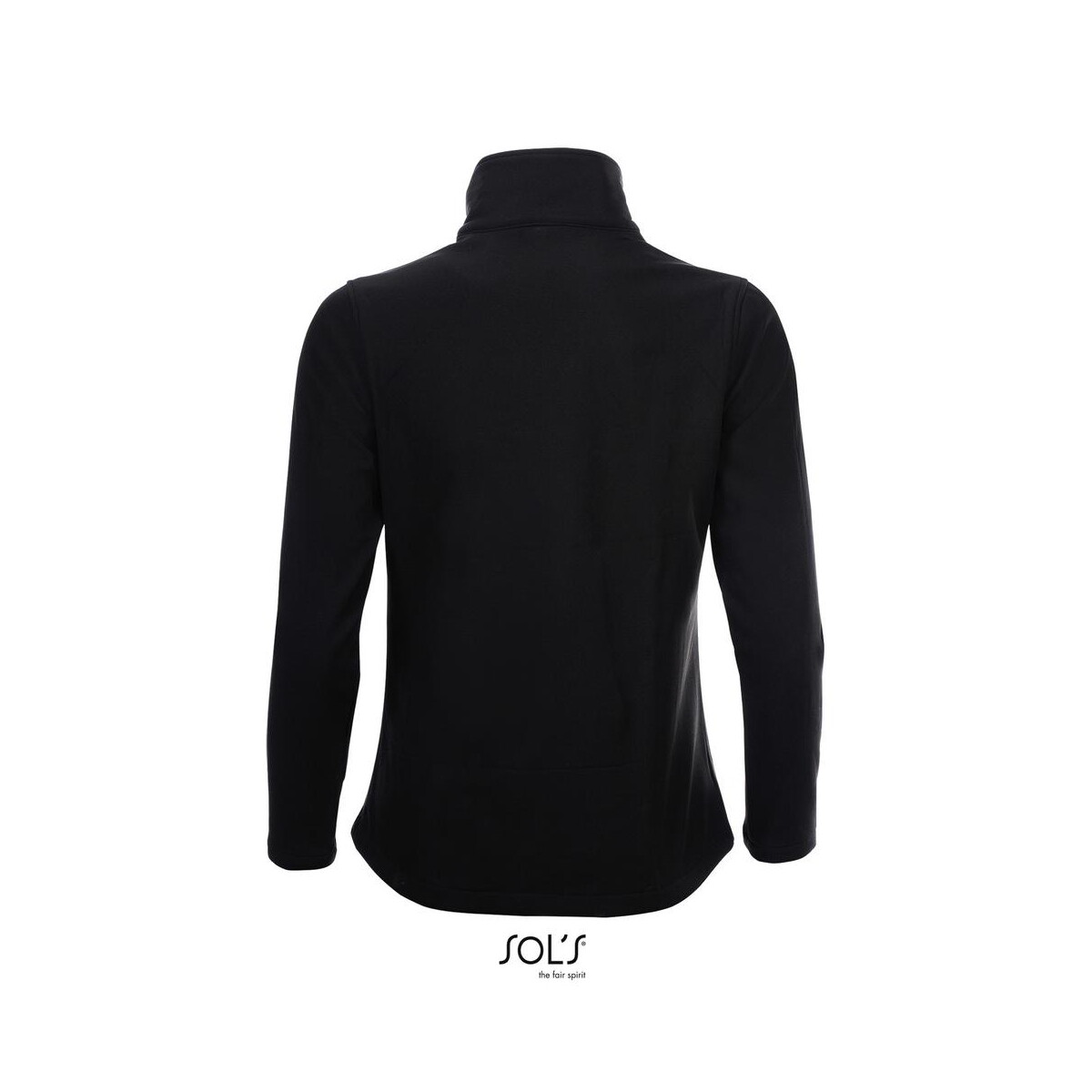 Kurtki z logo – race damskie softsh. kurtka race women s01194-bk-back RACE Damskie Softsh. Kurtka RACE WOMEN s01194-bk-back