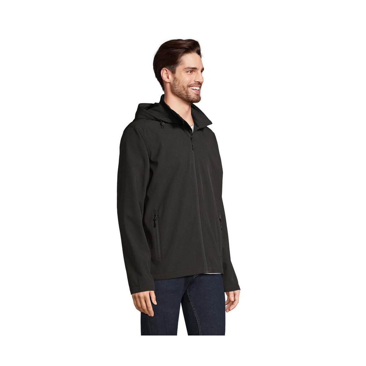 Kurtki z logo – race men kurtka z kapturem race hooded men s04447-bk-side RACE MEN Kurtka z kapturem RACE HOODED MEN s04447-bk-side