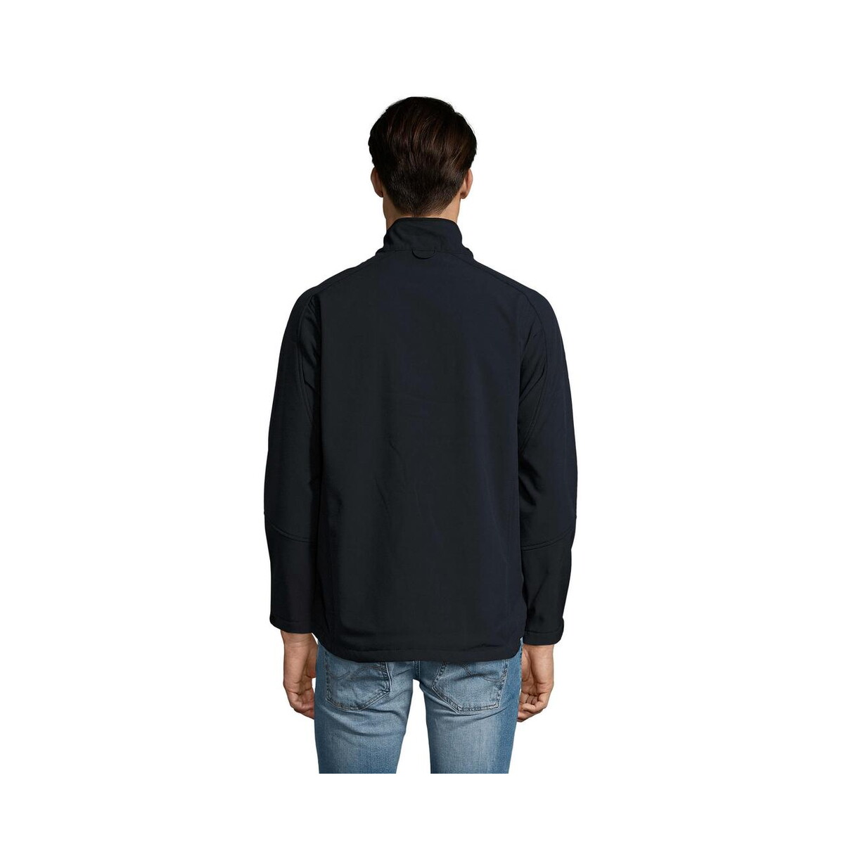 Kurtki z logo – relax męski softshell 340g relax s46600-ab-back RELAX Męski softshell 340g RELAX s46600-ab-back