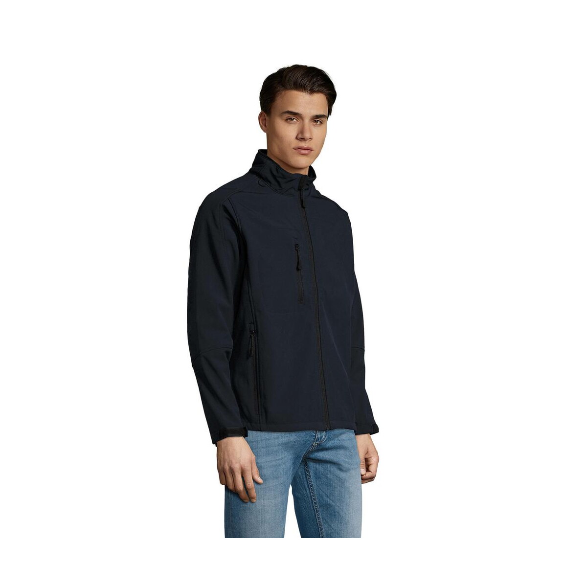 Kurtki z logo – relax męski softshell 340g relax s46600-ab-side RELAX Męski softshell 340g RELAX s46600-ab-side
