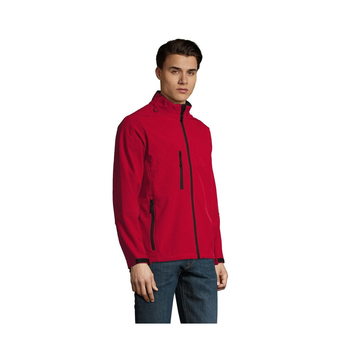 Kurtki z logo – relax męski softshell 340g relax s46600-pe-side RELAX Męski softshell 340g RELAX s46600-pe-side