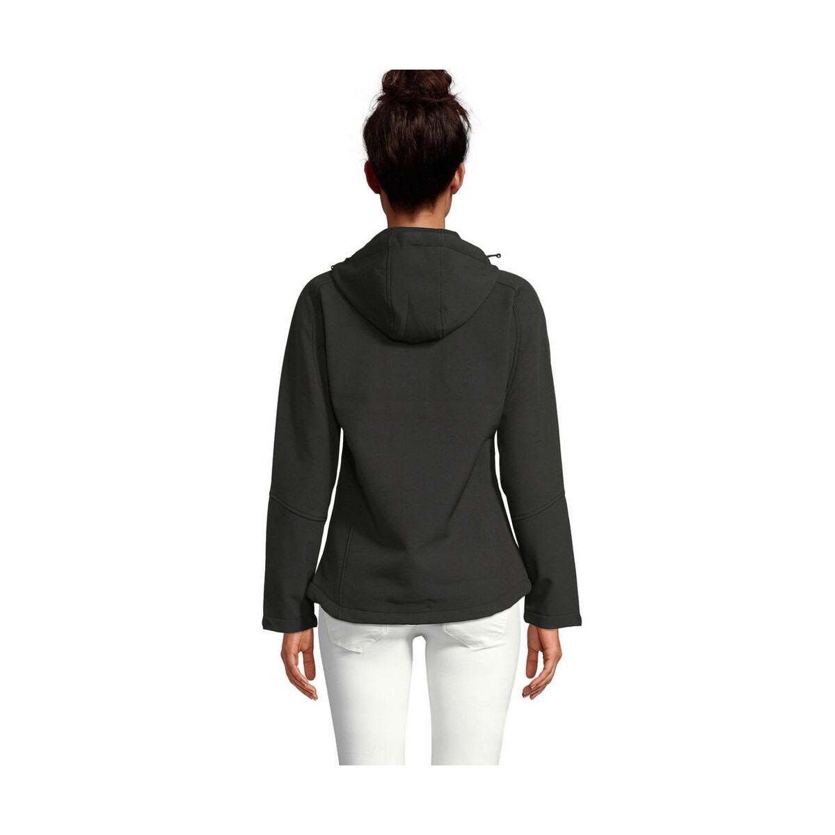 Kurtki z logo – replay damski softshell340 replay women s46802-bk-back REPLAY damski softshell340 REPLAY WOMEN s46802-bk-back