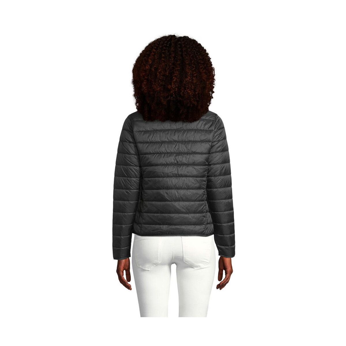 Kurtki z logo – ride damska kurtka 180g ride women s01170-bk-back RIDE Damska kurtka 180g RIDE WOMEN s01170-bk-back