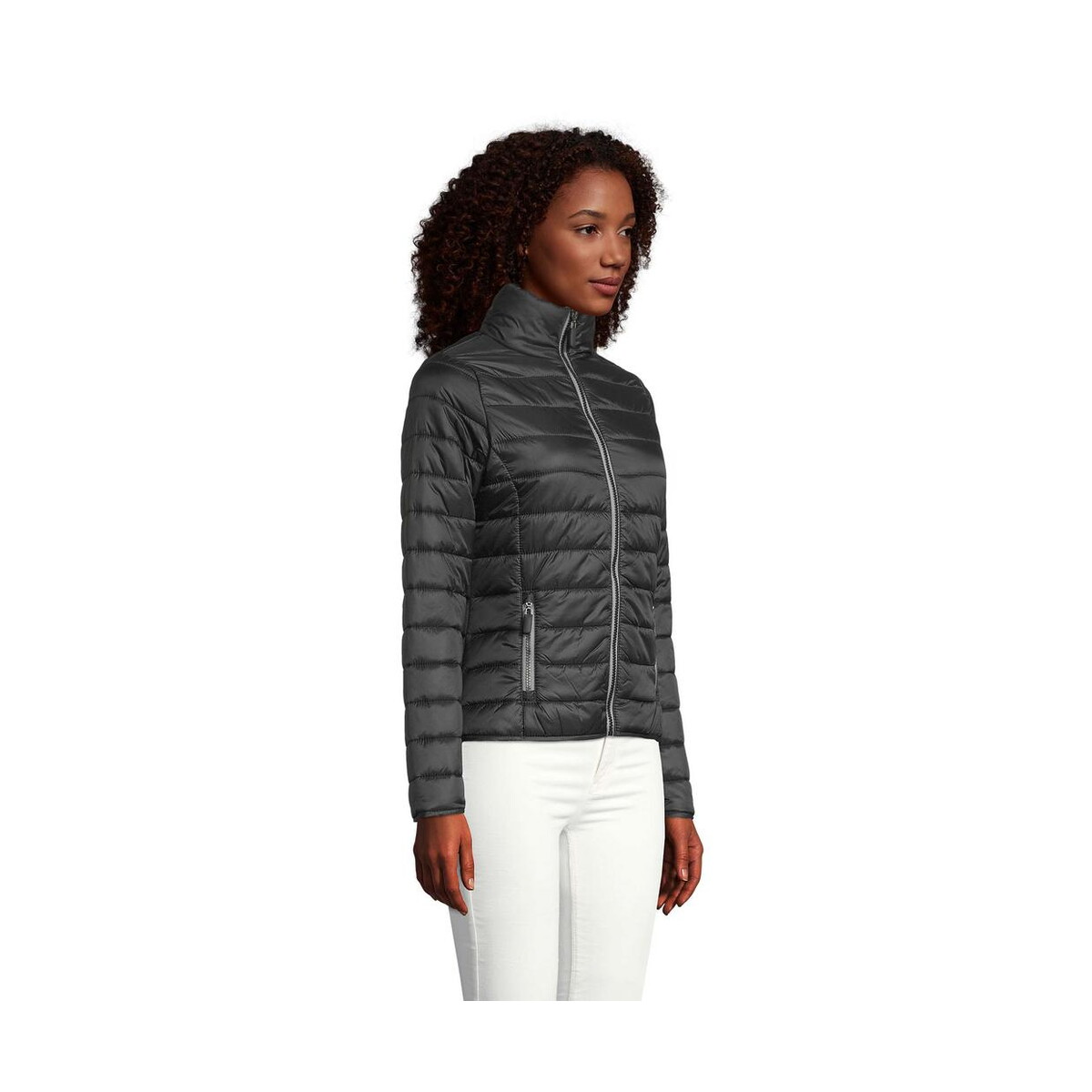 Kurtki z logo – ride damska kurtka 180g ride women s01170-bk-side RIDE Damska kurtka 180g RIDE WOMEN s01170-bk-side