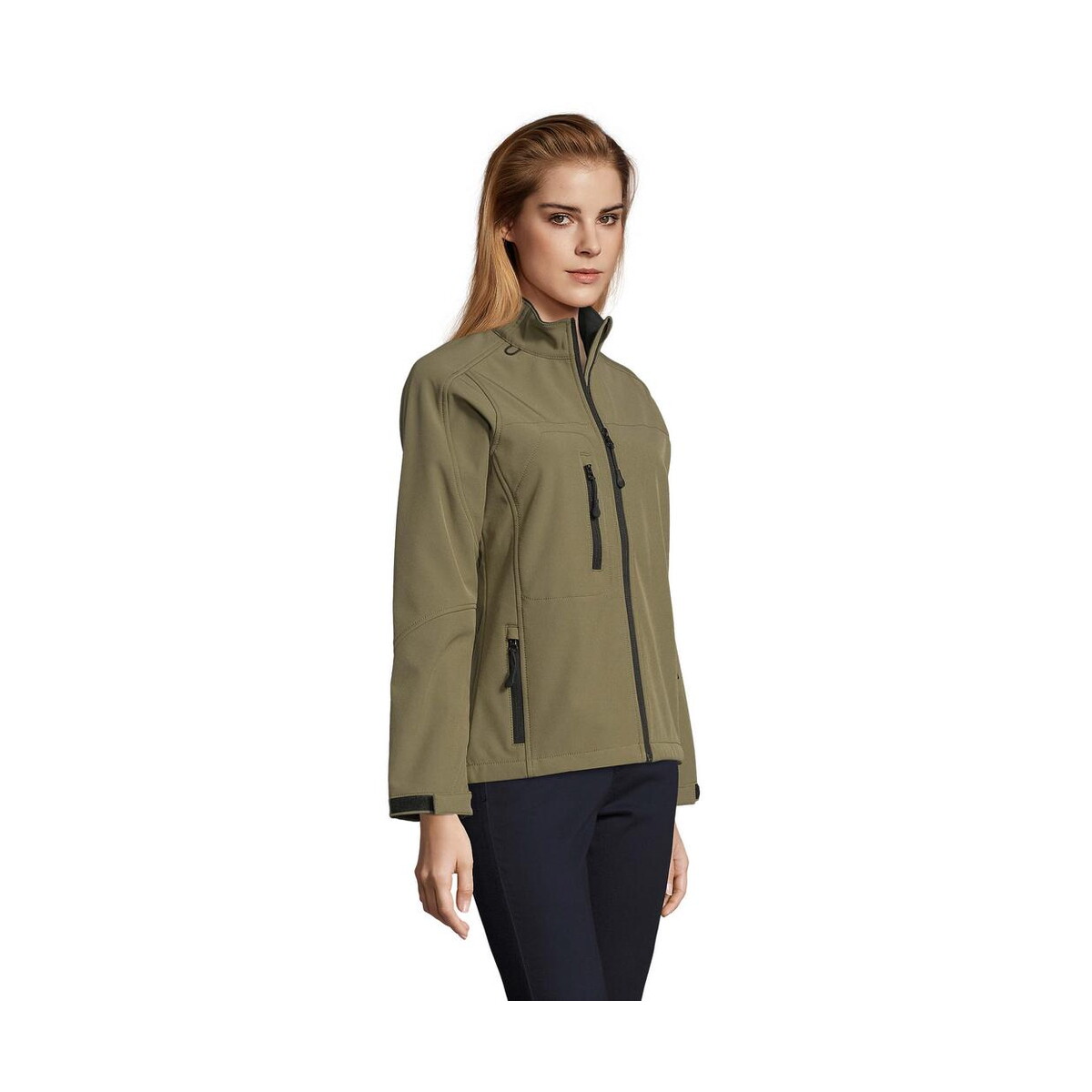 Kurtki z logo – roxy damski softshell 340g roxy s46800-ar-side ROXY Damski softshell 340g ROXY s46800-ar-side