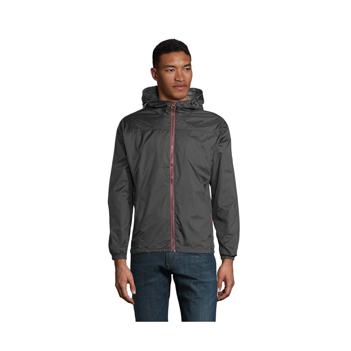 Kurtki z logo – skate lined windbreaker skate s01171-im SKATE LINED WINDBREAKER SKATE s01171-im