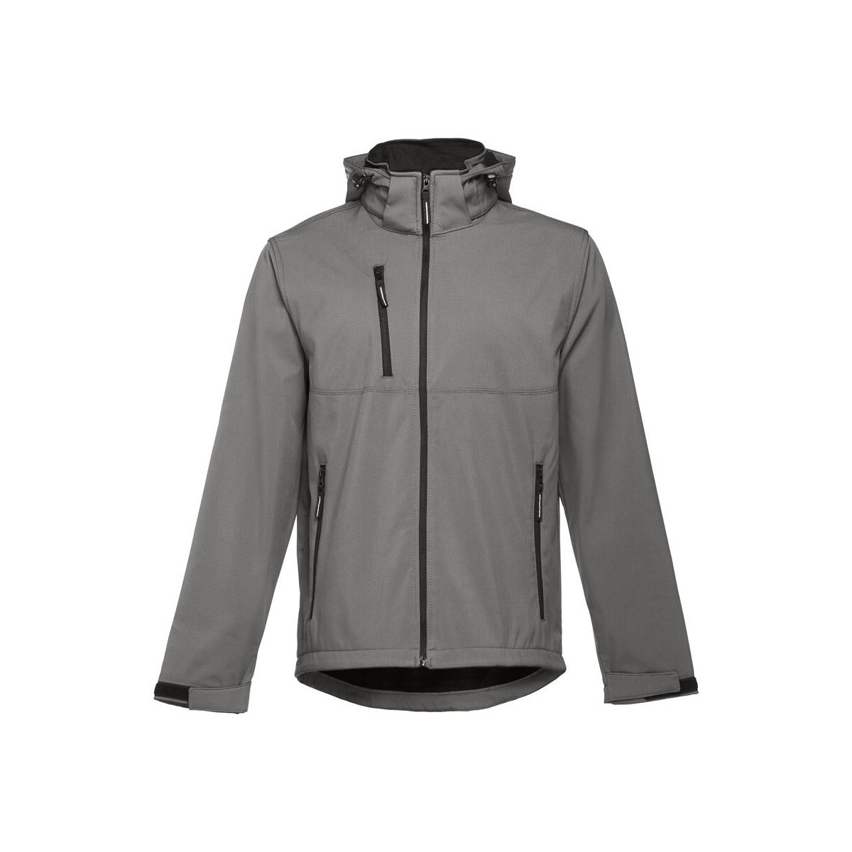 Kurtki z logo – thc zagreb. męska kurtka softshell z poliestru i elastanu 30180_113 THC ZAGREB. Męska kurtka softshell z poliestru i elastanu 30180_113