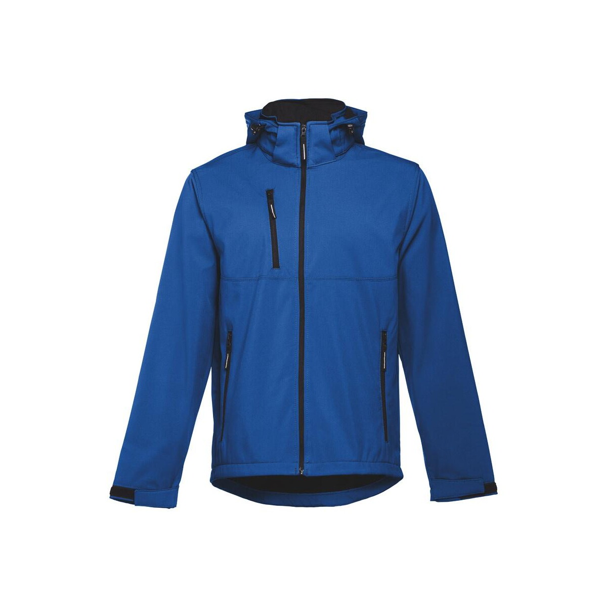 Kurtki z logo – thc zagreb. męska kurtka softshell z poliestru i elastanu 30180_114 THC ZAGREB. Męska kurtka softshell z poliestru i elastanu 30180_114