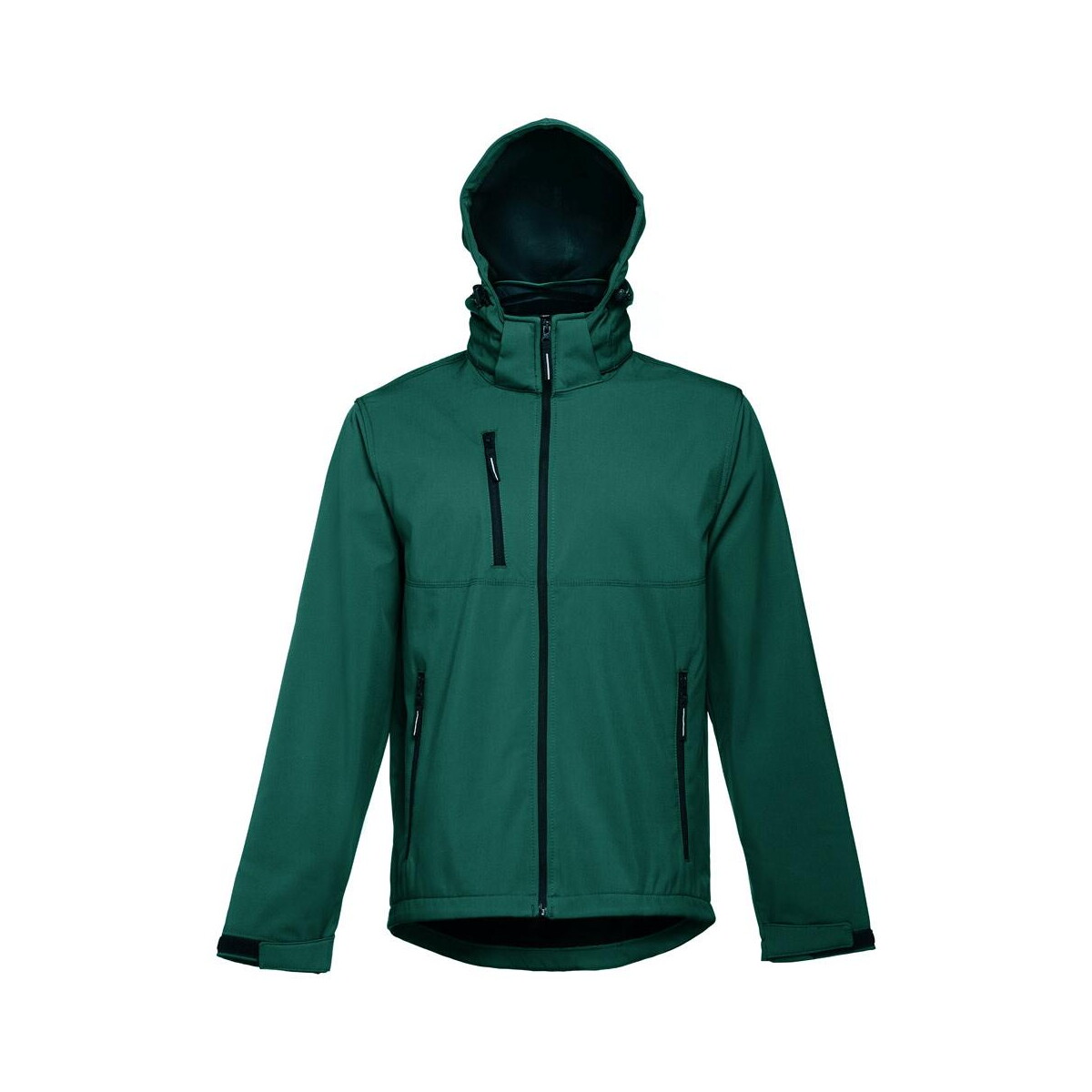 Kurtki z logo – thc zagreb. męska kurtka softshell z poliestru i elastanu 30180_129-d THC ZAGREB. Męska kurtka softshell z poliestru i elastanu 30180_129-d