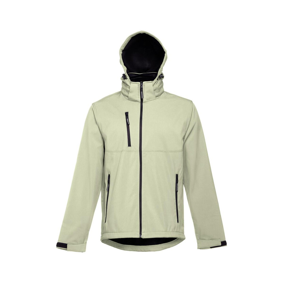 Kurtki z logo – thc zagreb. męska kurtka softshell z poliestru i elastanu 30180_159-d THC ZAGREB. Męska kurtka softshell z poliestru i elastanu 30180_159-d