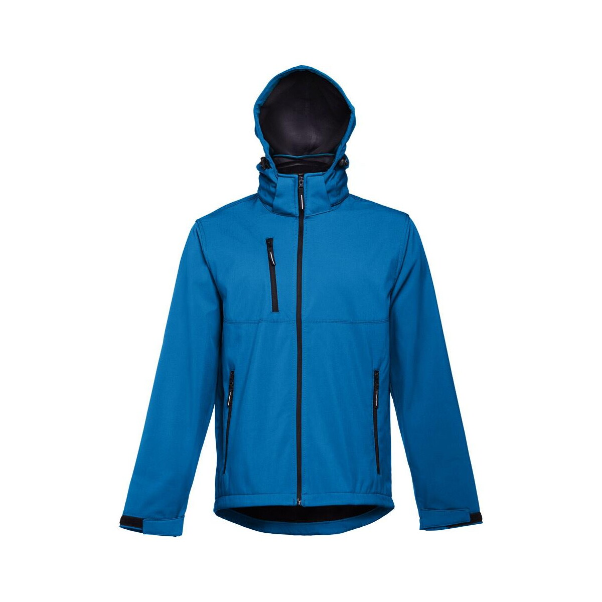 Kurtki z logo – thc zagreb. męska kurtka softshell z poliestru i elastanu 30180_174-d THC ZAGREB. Męska kurtka softshell z poliestru i elastanu 30180_174-d