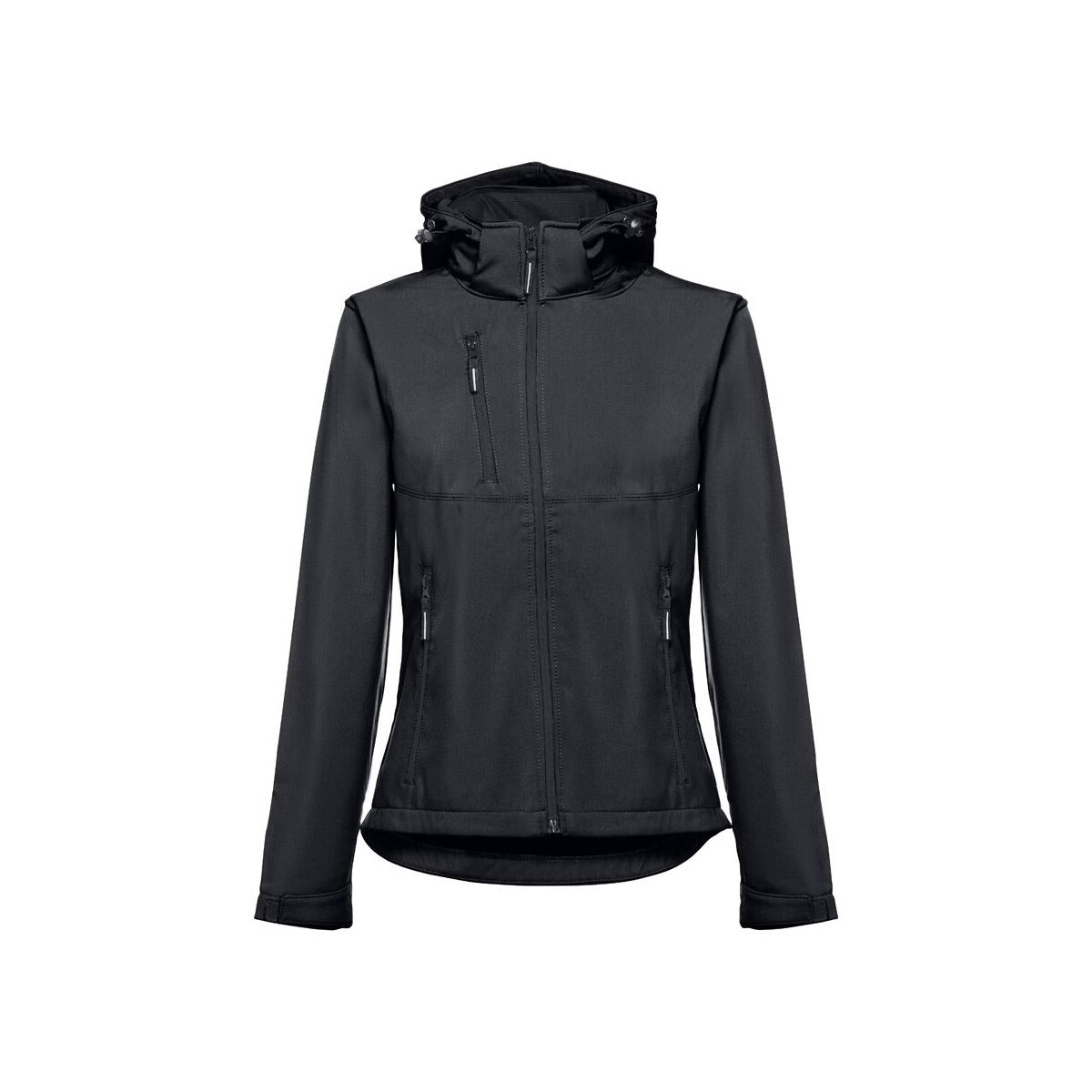 Kurtki z logo – thc zagreb women. damska kurtka softshell taliowana 30181_103 THC ZAGREB WOMEN. Damska kurtka softshell taliowana 30181_103